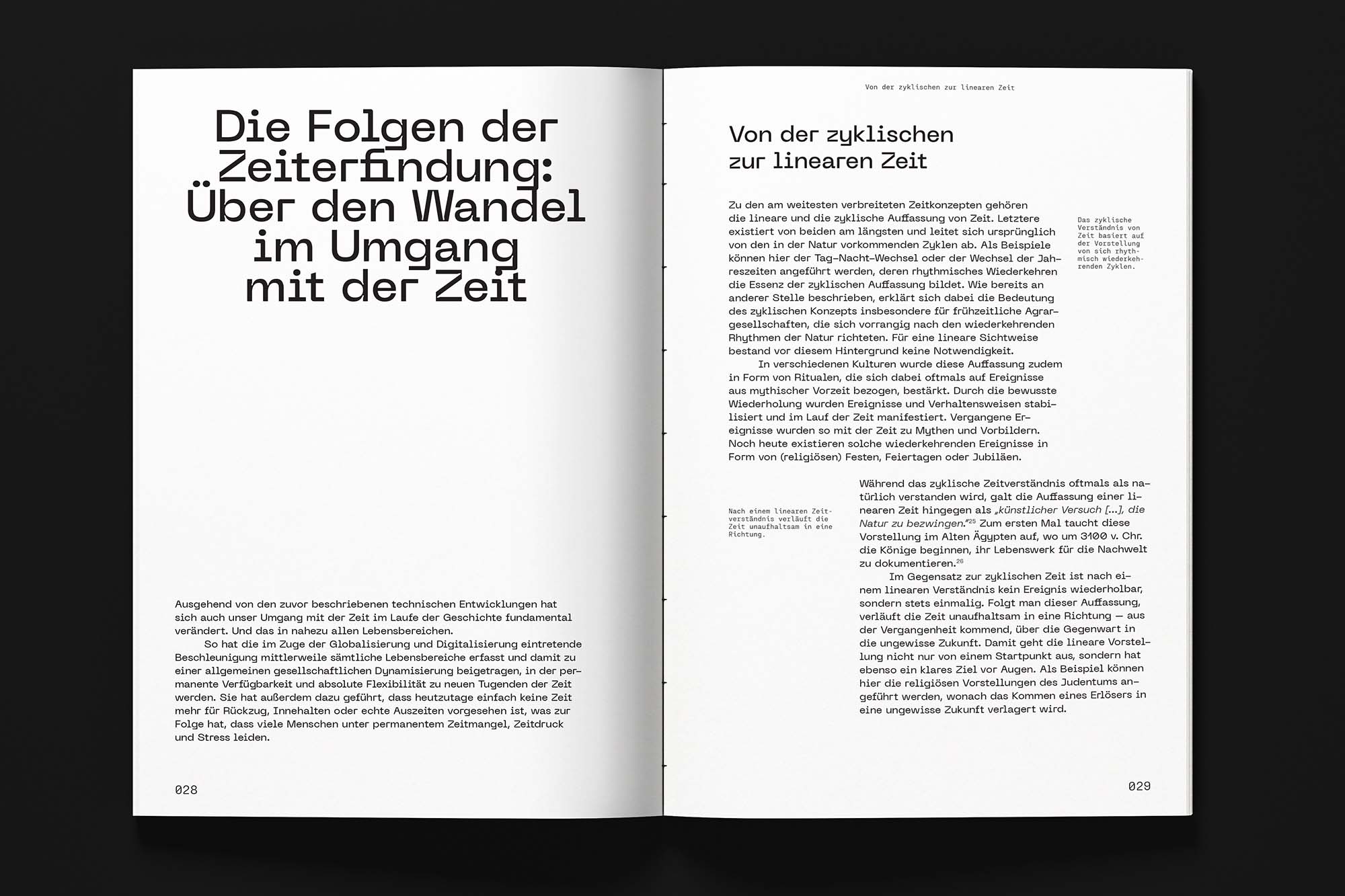 Zeit zeigen Master Arbeit Robert Sander Buch