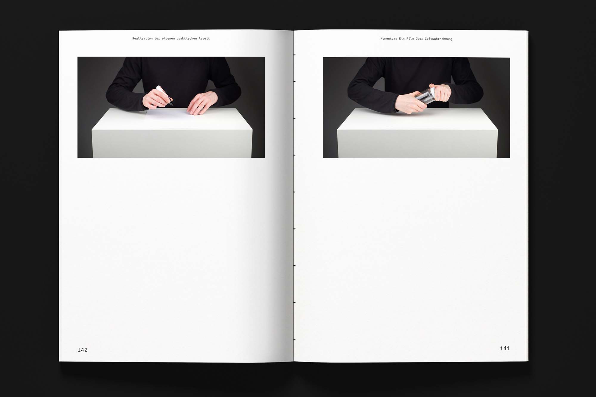 Zeit zeigen Master Arbeit Robert Sander Buch