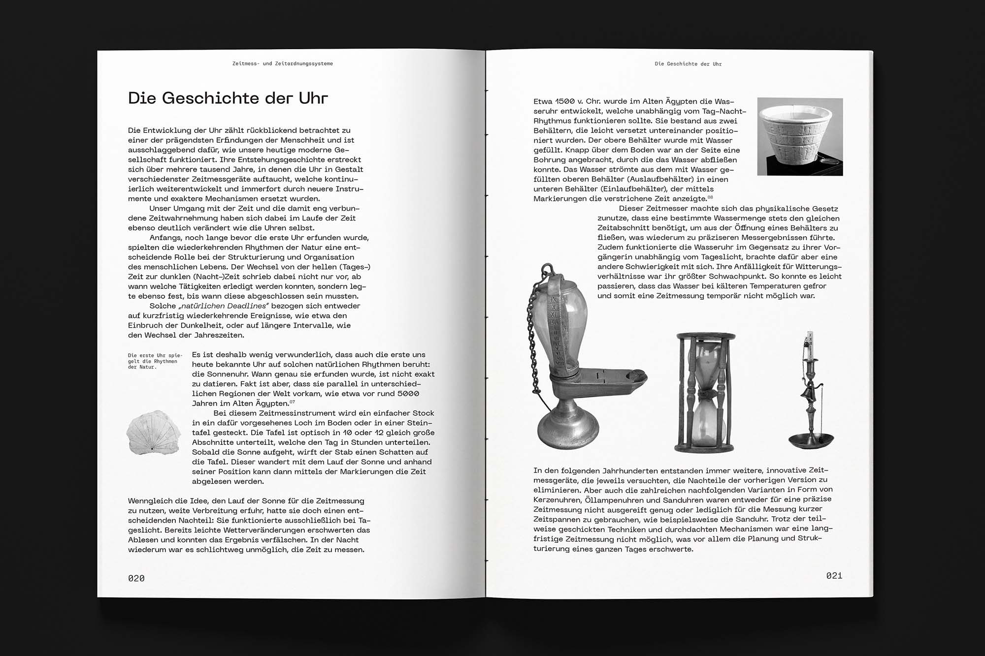 Zeit zeigen Master Arbeit Robert Sander Buch