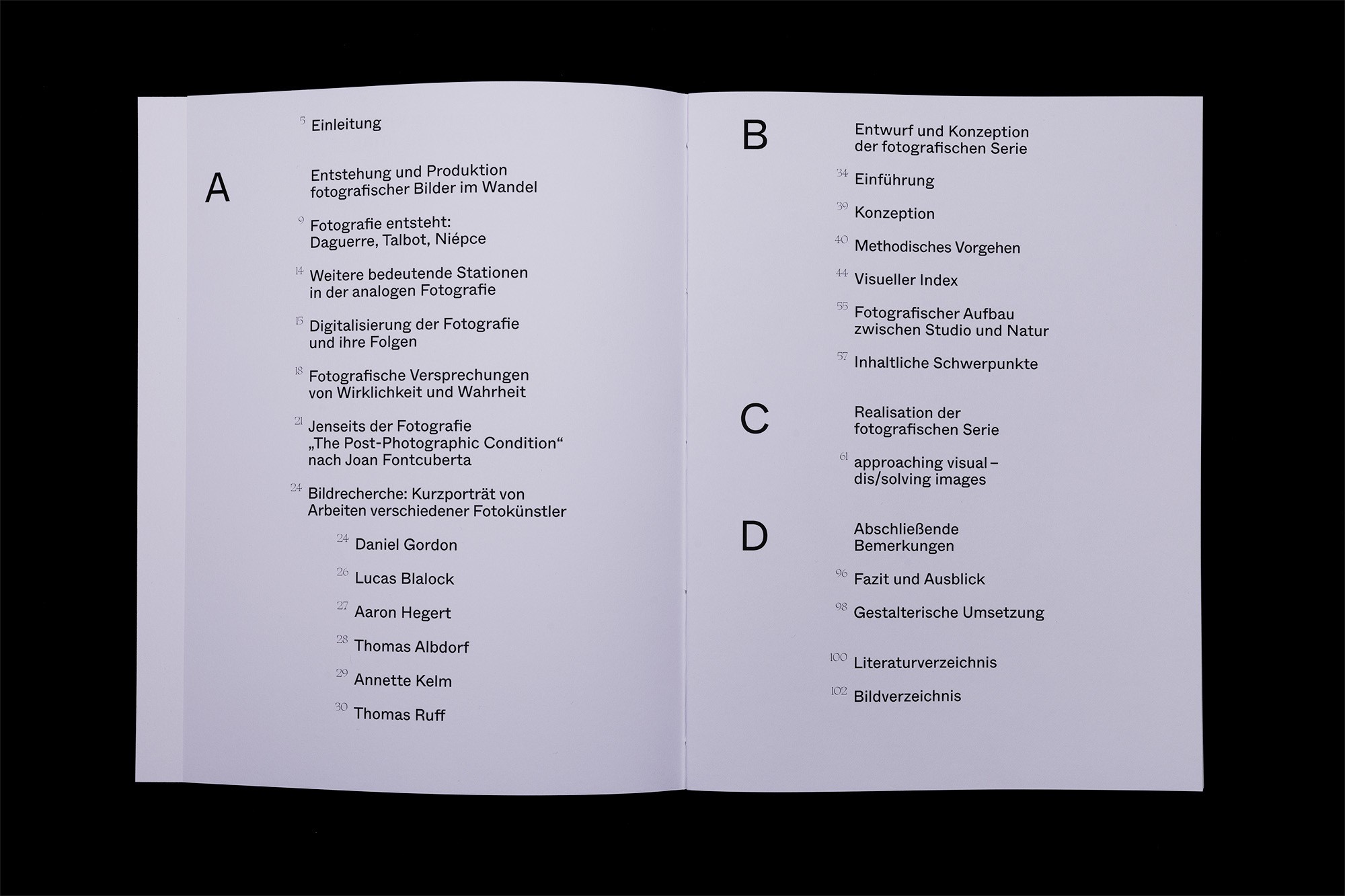 approaching visual bachelor thesis robert sander documentation